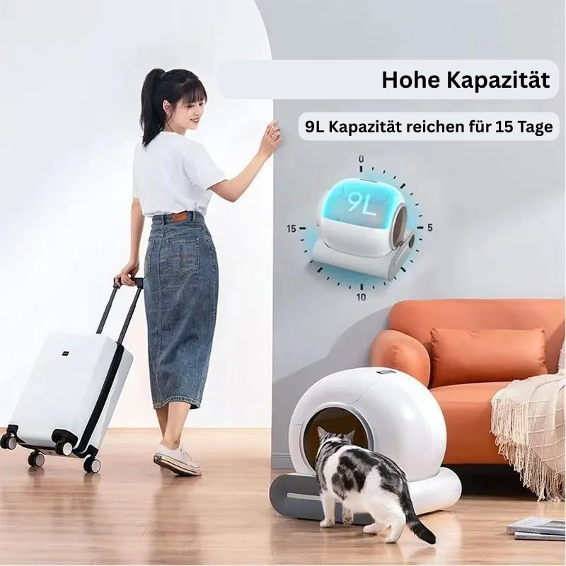 Tatzenfroh™ Automatisches Katzenklo „Smart Pooper Scooper“