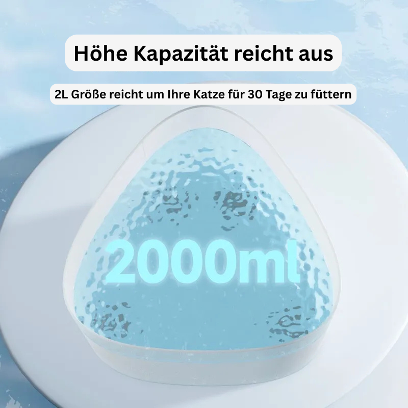 Tatzenfroh™ Katzen-Trinkbrunnen „FlowSense 2L“