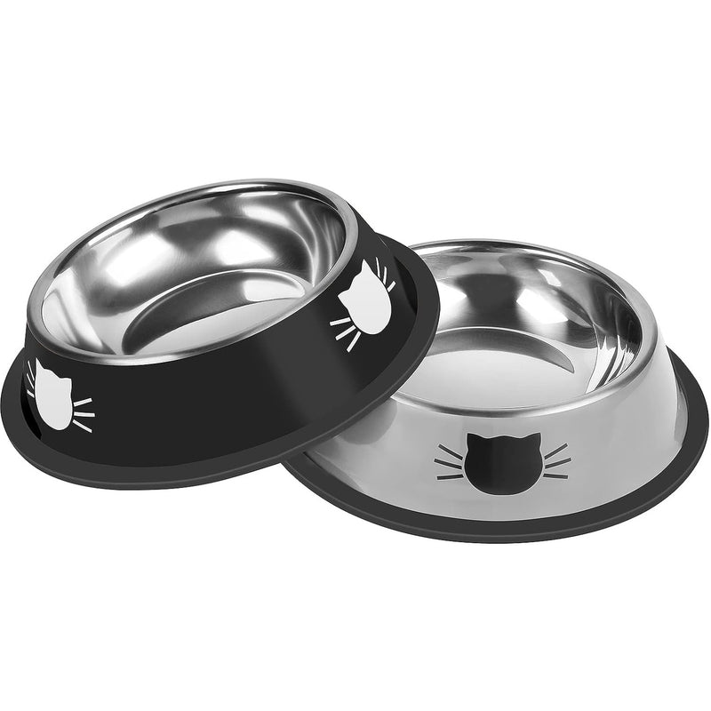 Tatzenfroh™ Futternapf „SteelPaw“
