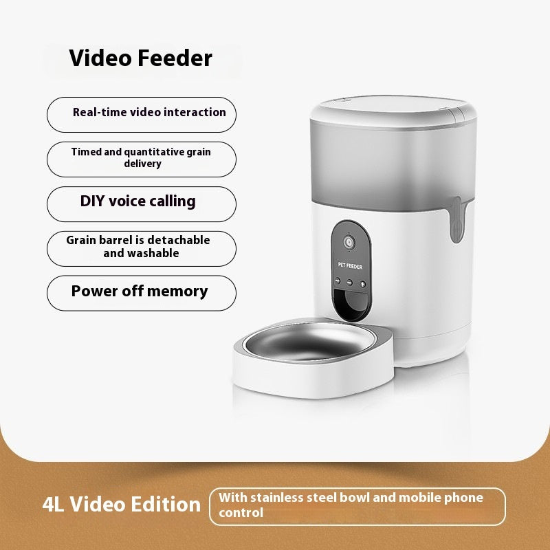 Tatzenfroh™ Intelligenter Video-Futterspender „FeedVision“