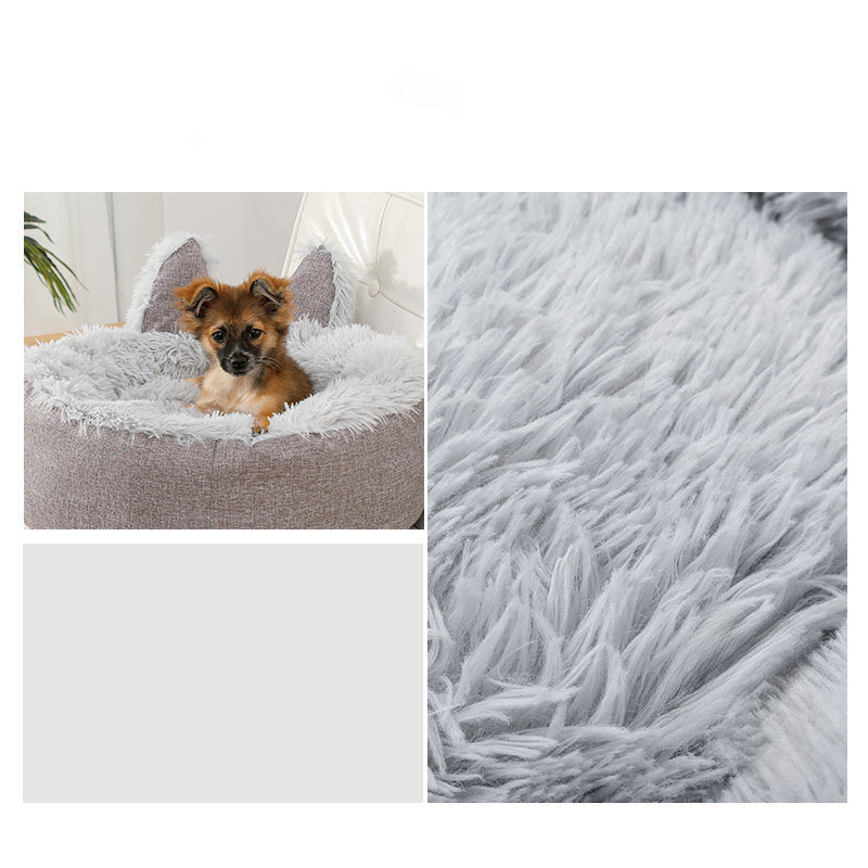 Tatzenfroh™ Kuschelbett „FluffyDream“