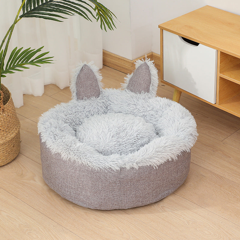 Tatzenfroh™ Kuschelbett „FluffyDream“