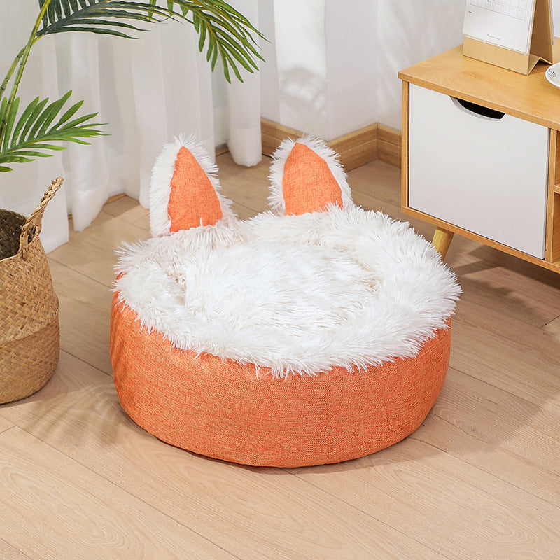 Tatzenfroh™ Kuschelbett „FluffyDream“