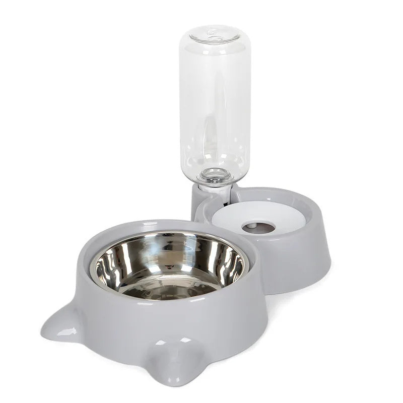 Tatzenfroh™ Futter- &; Wasserspender „HydroFeed“
