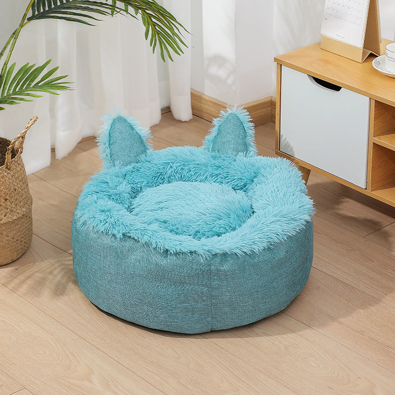 Tatzenfroh™ Kuschelbett „FluffyDream“