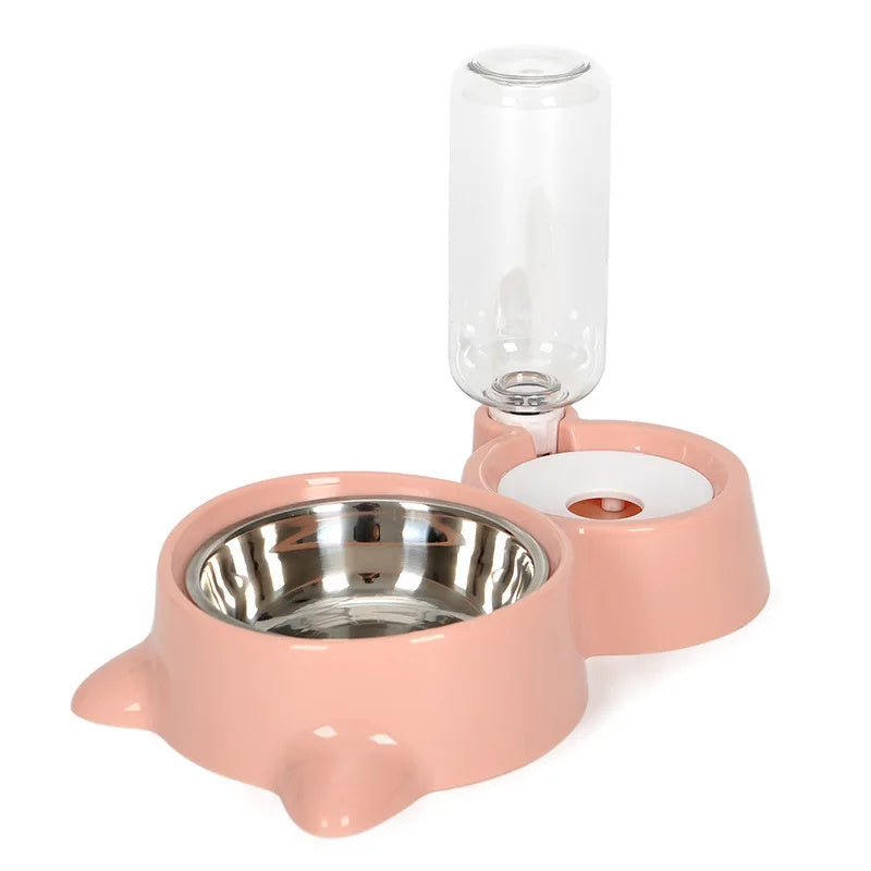 Tatzenfroh™ Futter- &; Wasserspender „HydroFeed“